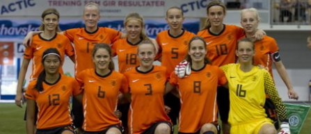 Fotbal feminin: Olanda - Romania 4-1, in preliminariile CE de junioare U19